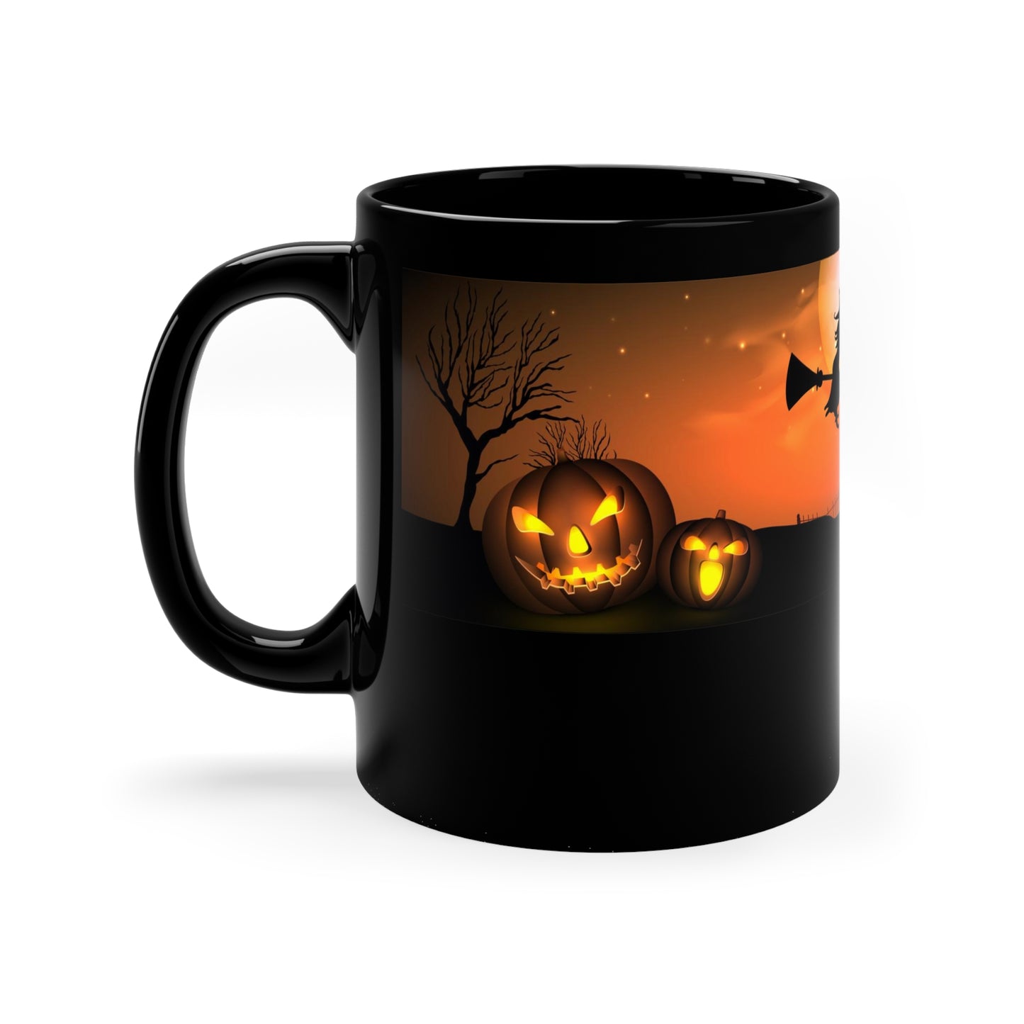 11oz Black Mug