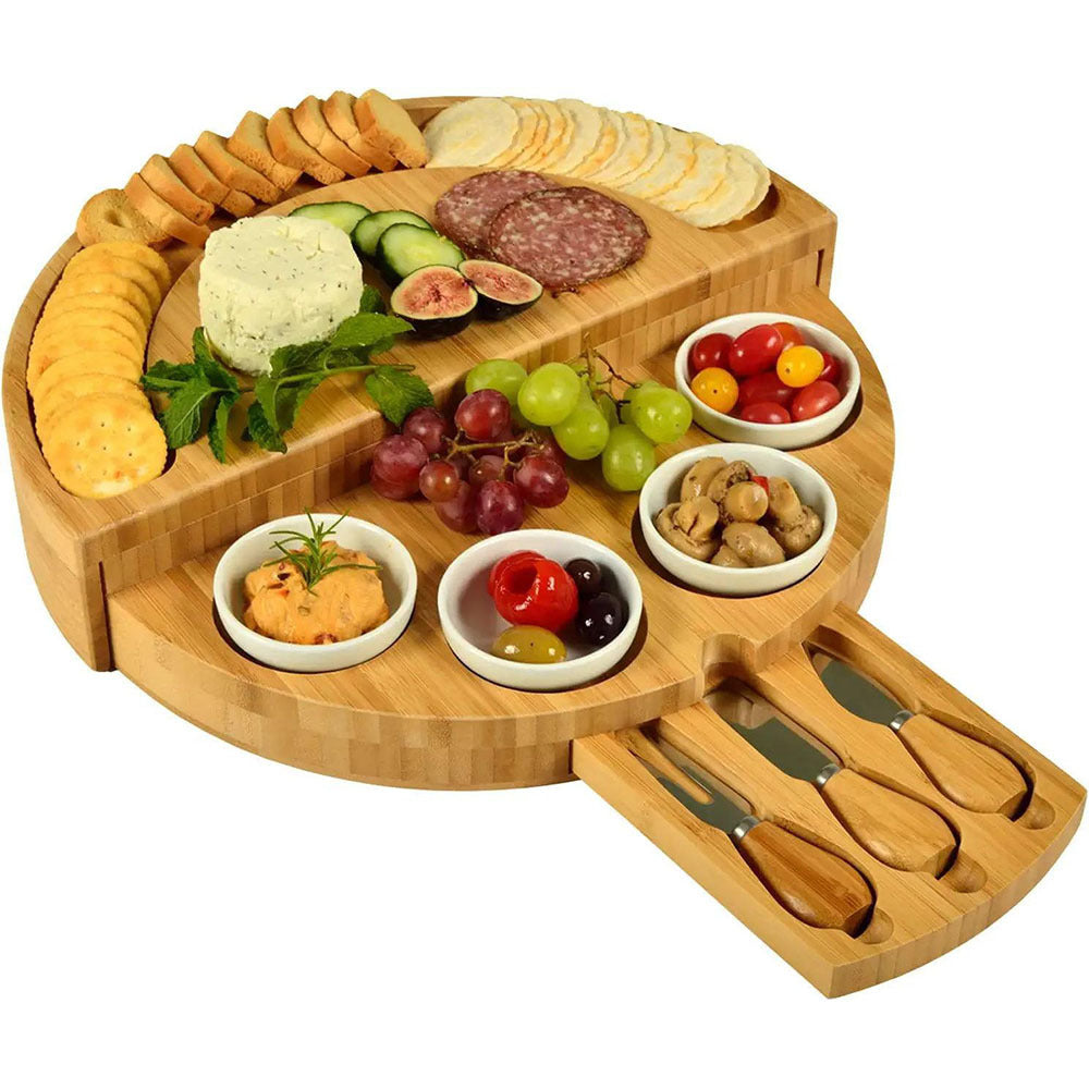 Bamboo Foldable Cheese Board