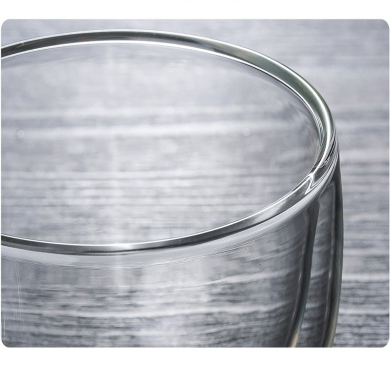 Double-Layer Borosilicate Creative Glass Cup