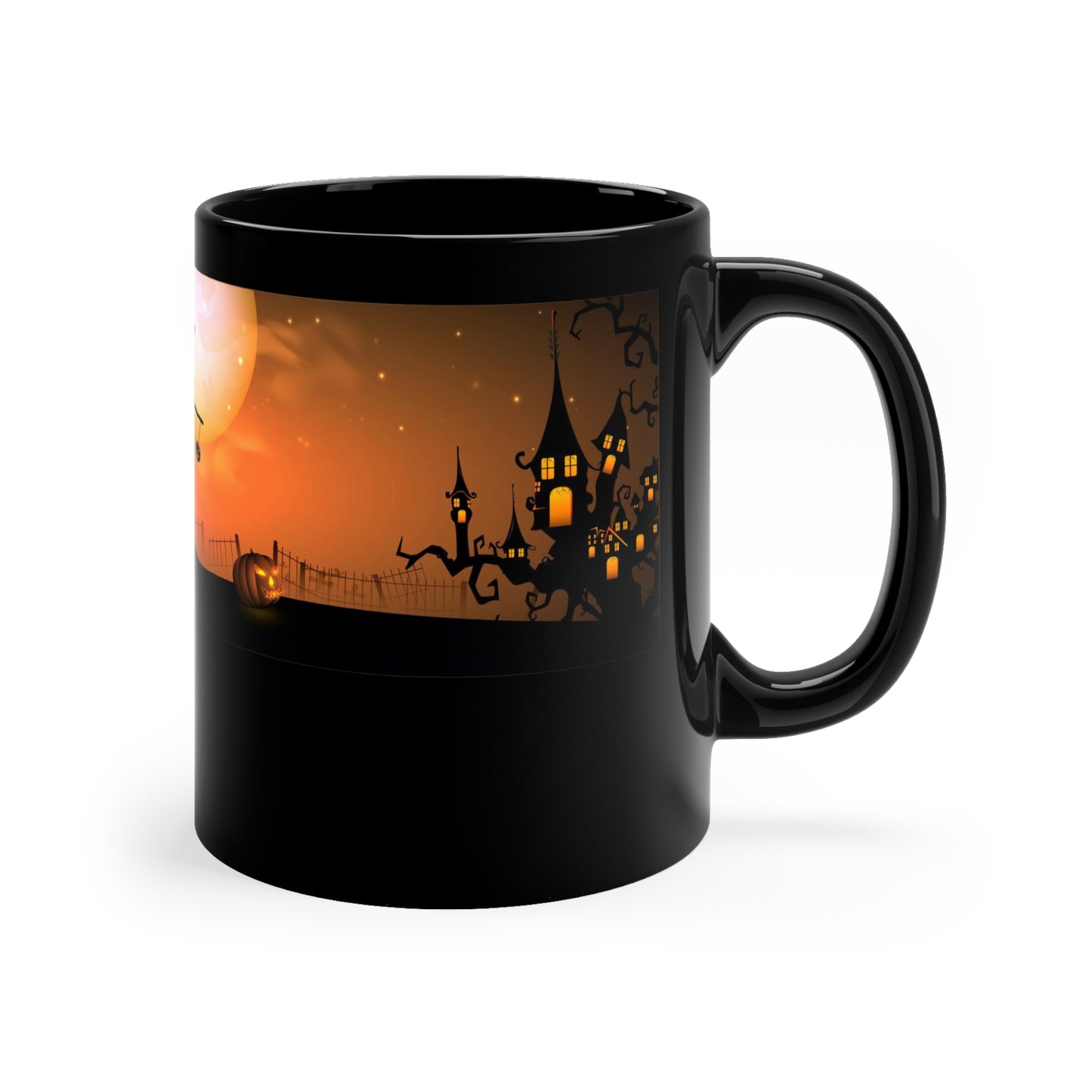 11oz Black Mug