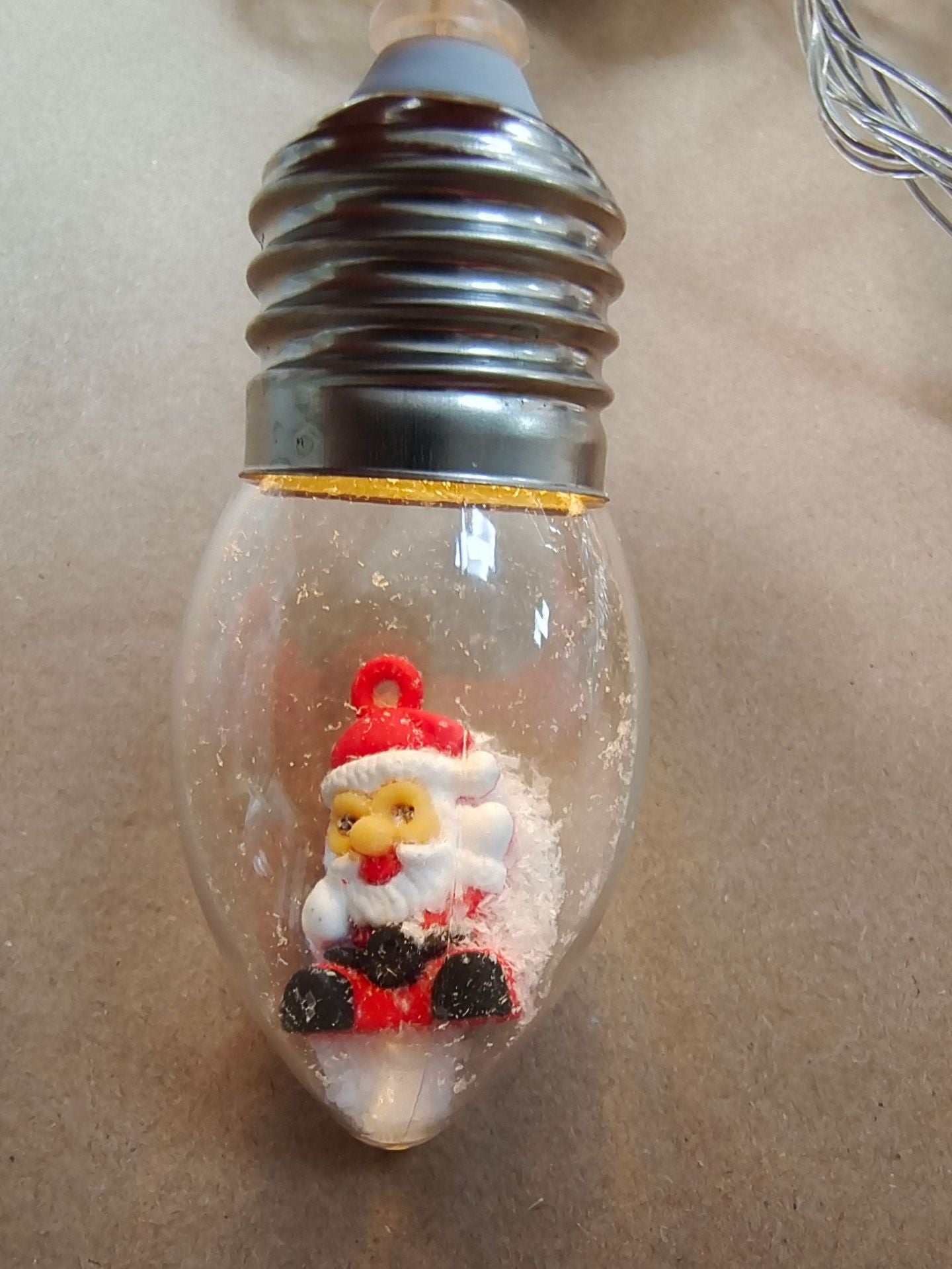 Christmas LED Colored Lamp String Snowman Santa Claus Decorative Lights