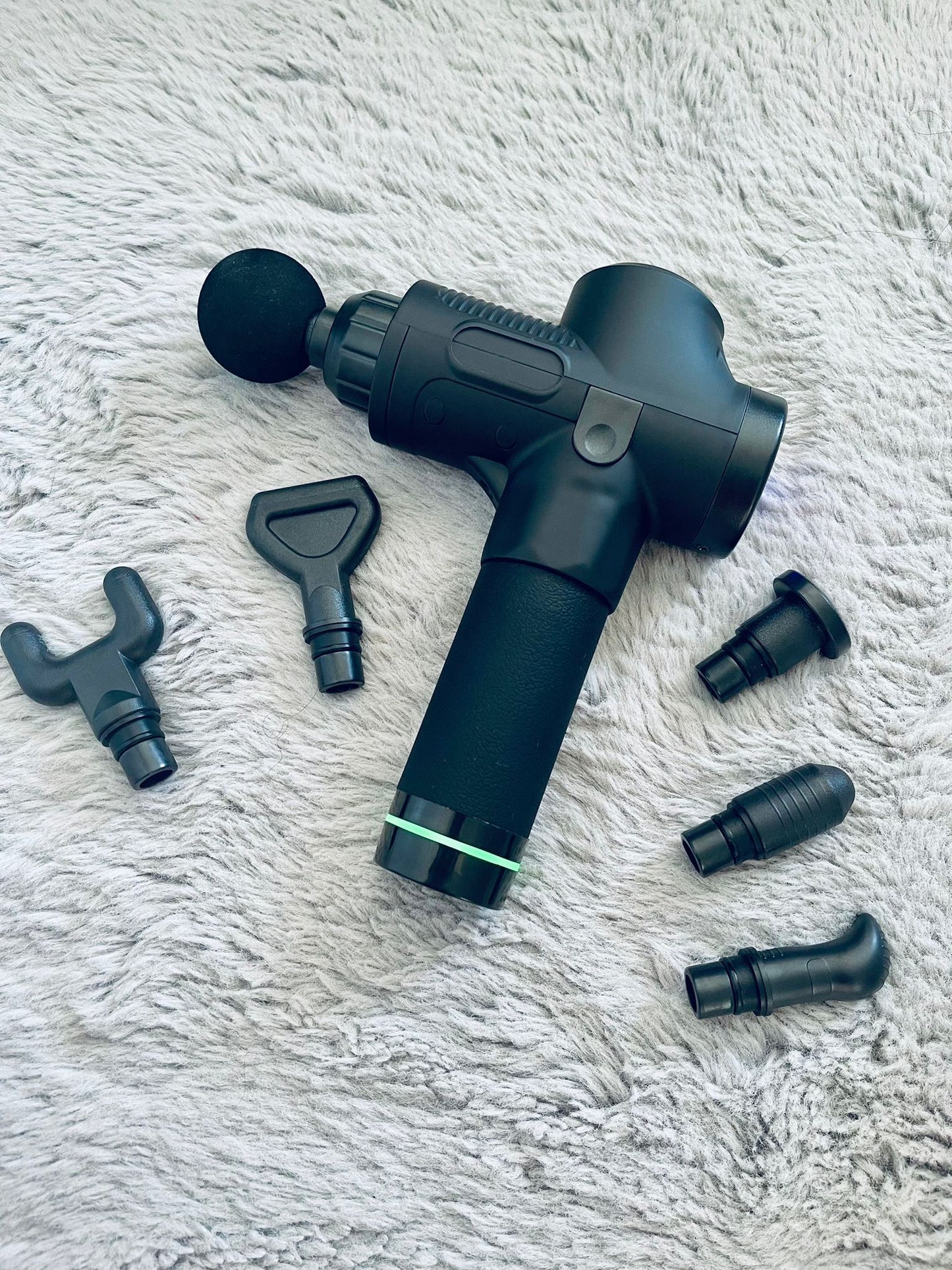 Body Massage Gun Electric Exercising Muscle Fascia Gun Heads