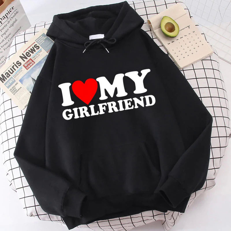 I Love My Boyfriend Girlfriend Hoodie