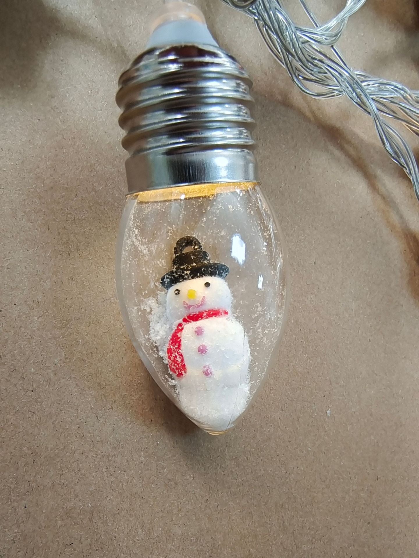 Christmas LED Colored Lamp String Snowman Santa Claus Decorative Lights